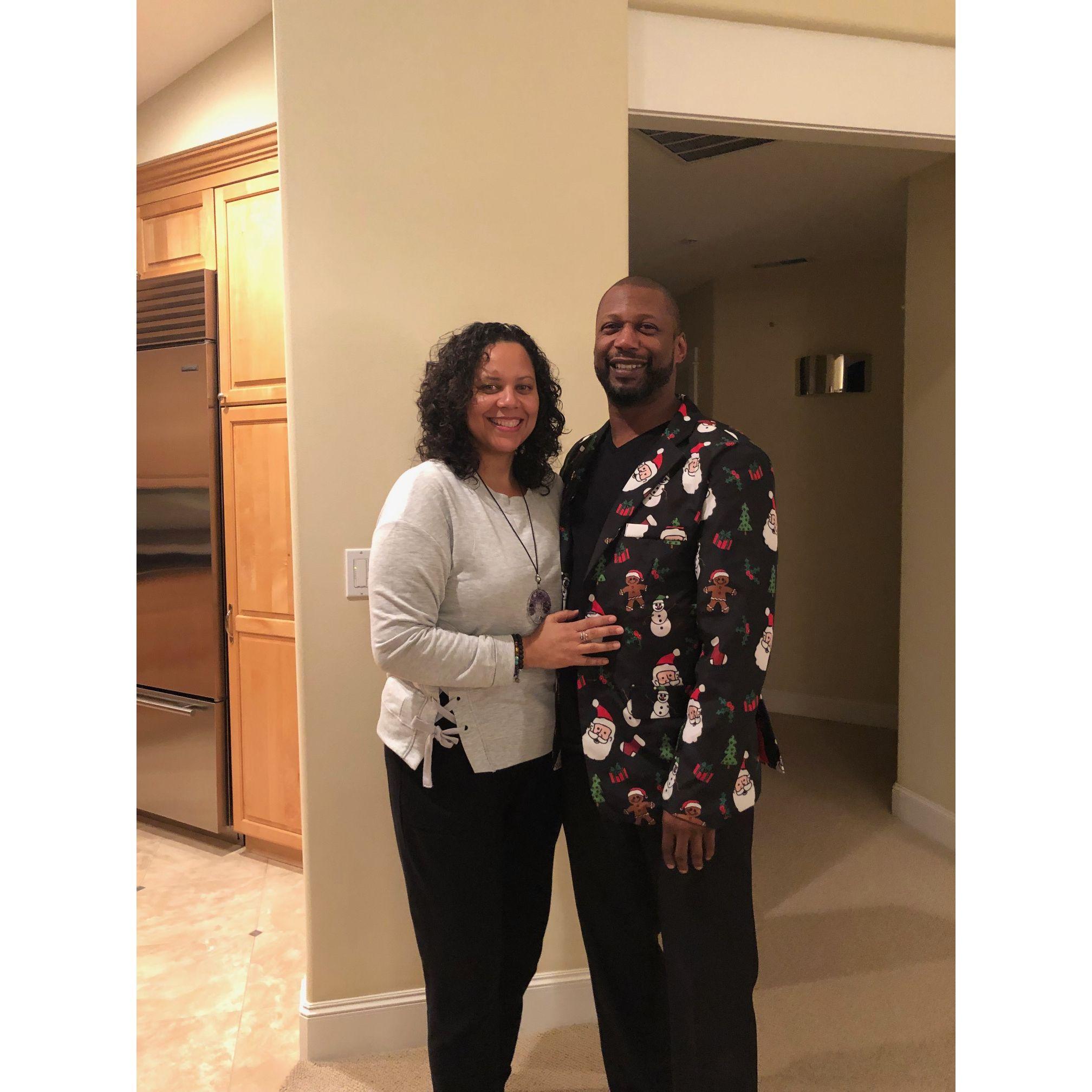 Our 1st Christmas as a couple.