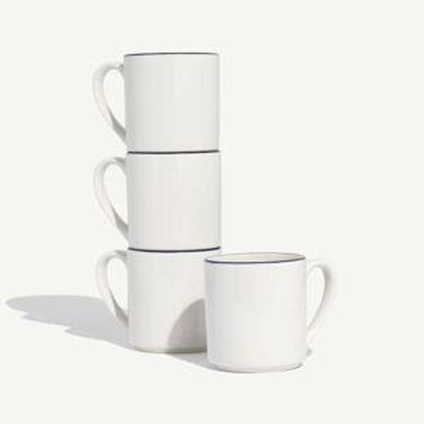 Made In Coffee Mugs, Set of 4