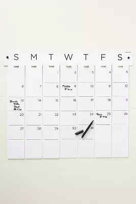 Perpetual Wall Calendar