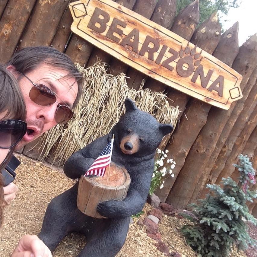 Our first roadtrip! Bearizona stop! 