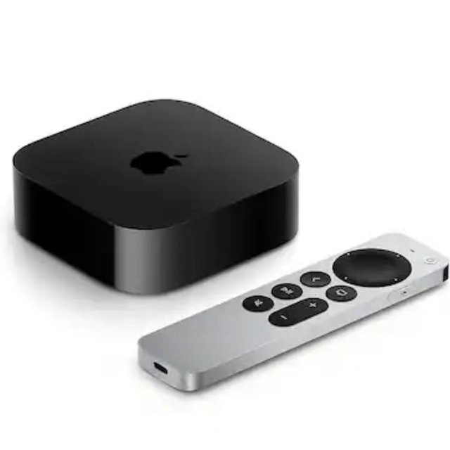 Apple - TV 4K 128GB Streaming Device (3rd generation) - Wi-Fi + Ethernet - Black