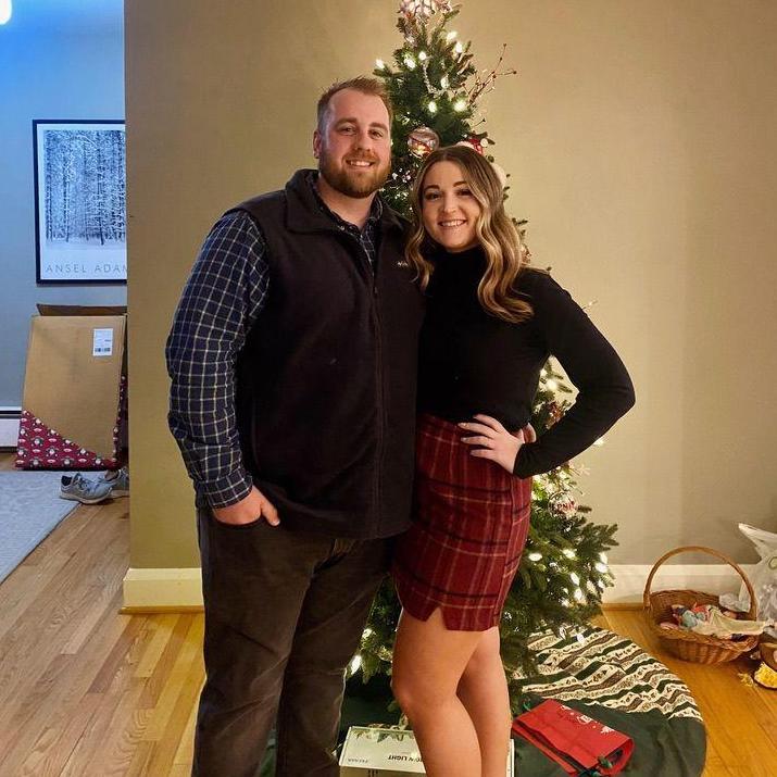 Christmas 2021, our first Christmas together!