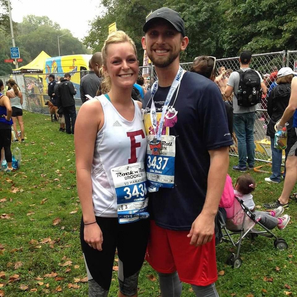 Two half (marathons) make a whole.