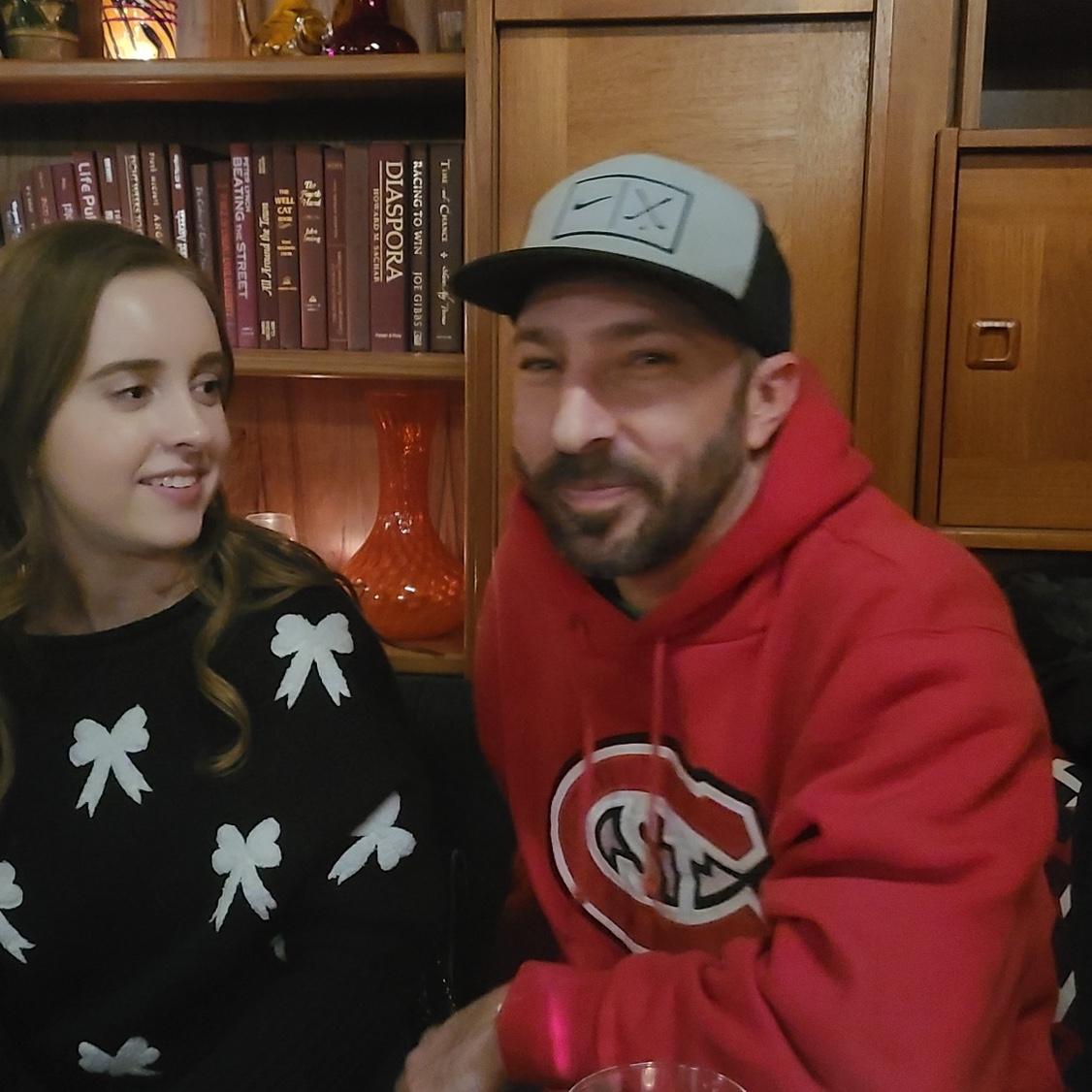 Our first photo together!