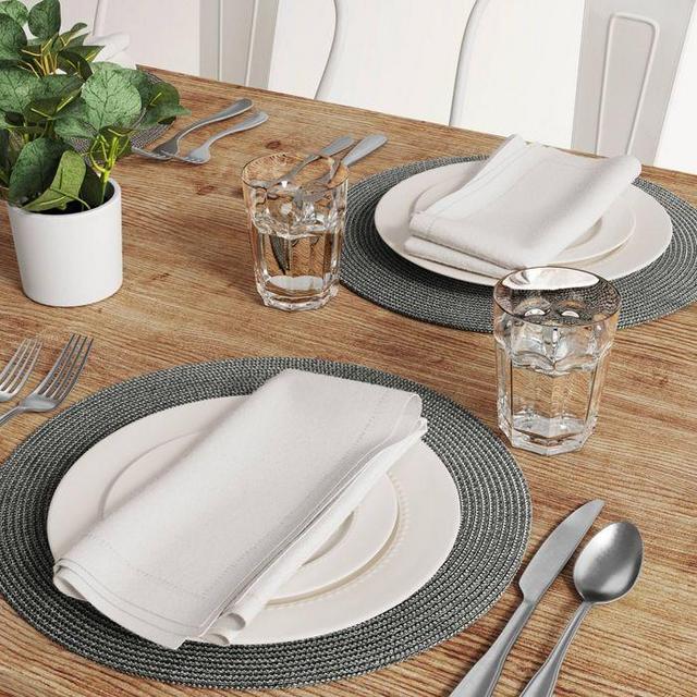 Dark Gray Charger Placemat - Threshold™