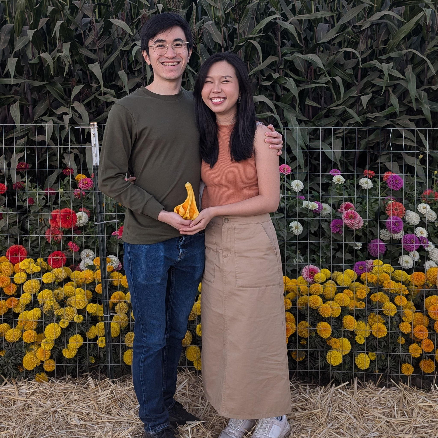 First pumpkin patch together