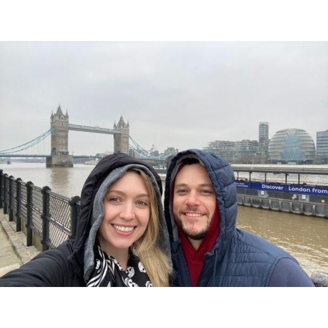 We embarked on a European adventure, starting in London.