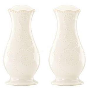 Lenox Dinnerware, French Perle Salt and Pepper Shakers