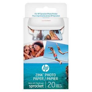 HP® ZINK Sticky-Backed Photo Paper 2x3"" 20 sheets - White (HEW1AH01A)