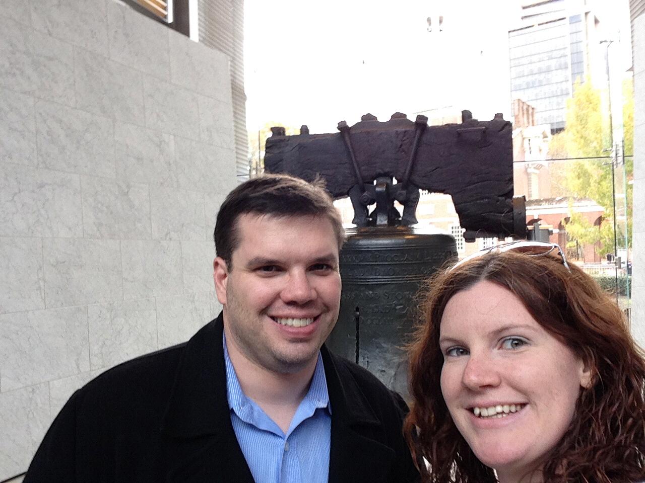 Liberty Bell aka lunch date in Philly