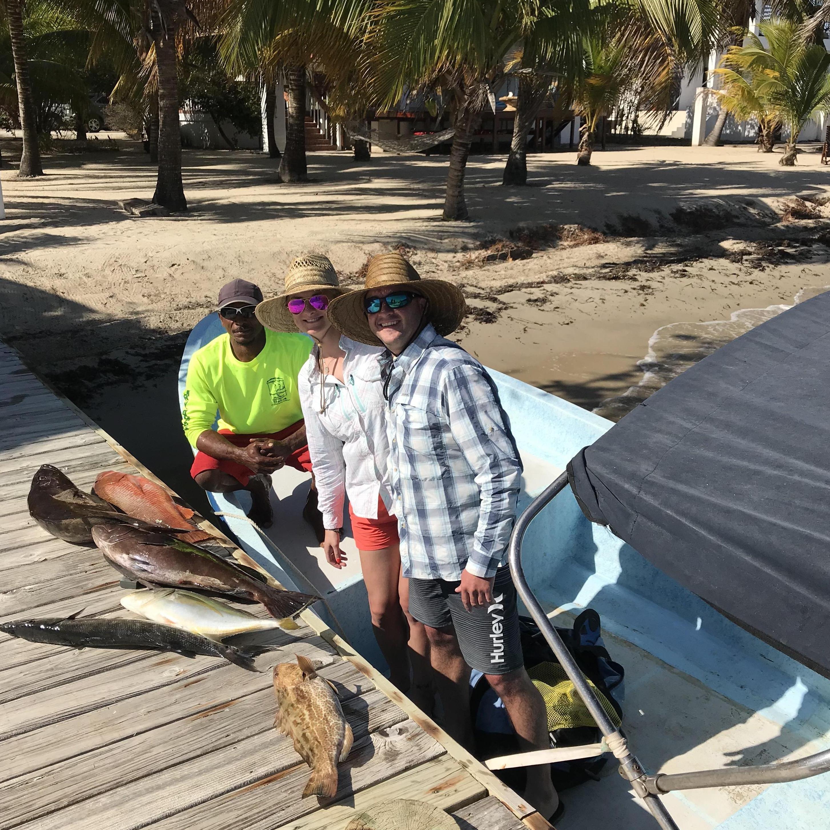 Fishing in Belize