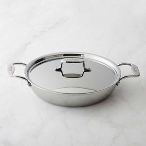 All Clad d5 Stainless-Steel All-In-One Pan, 4-Qt