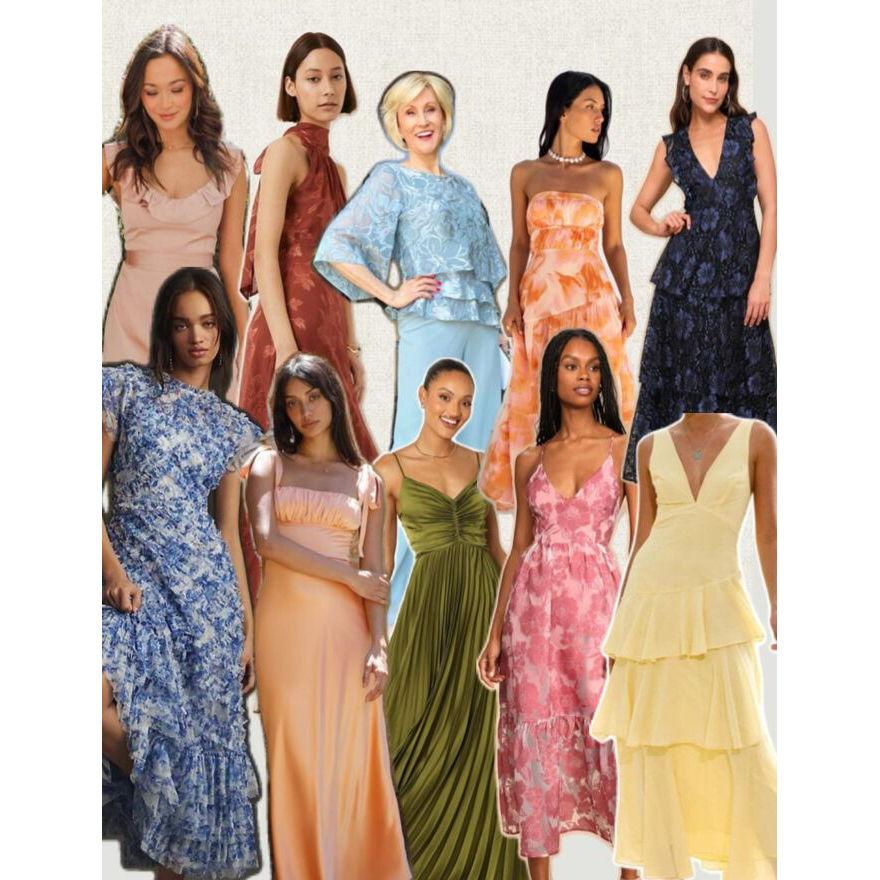 Wedding guest attire inspiration