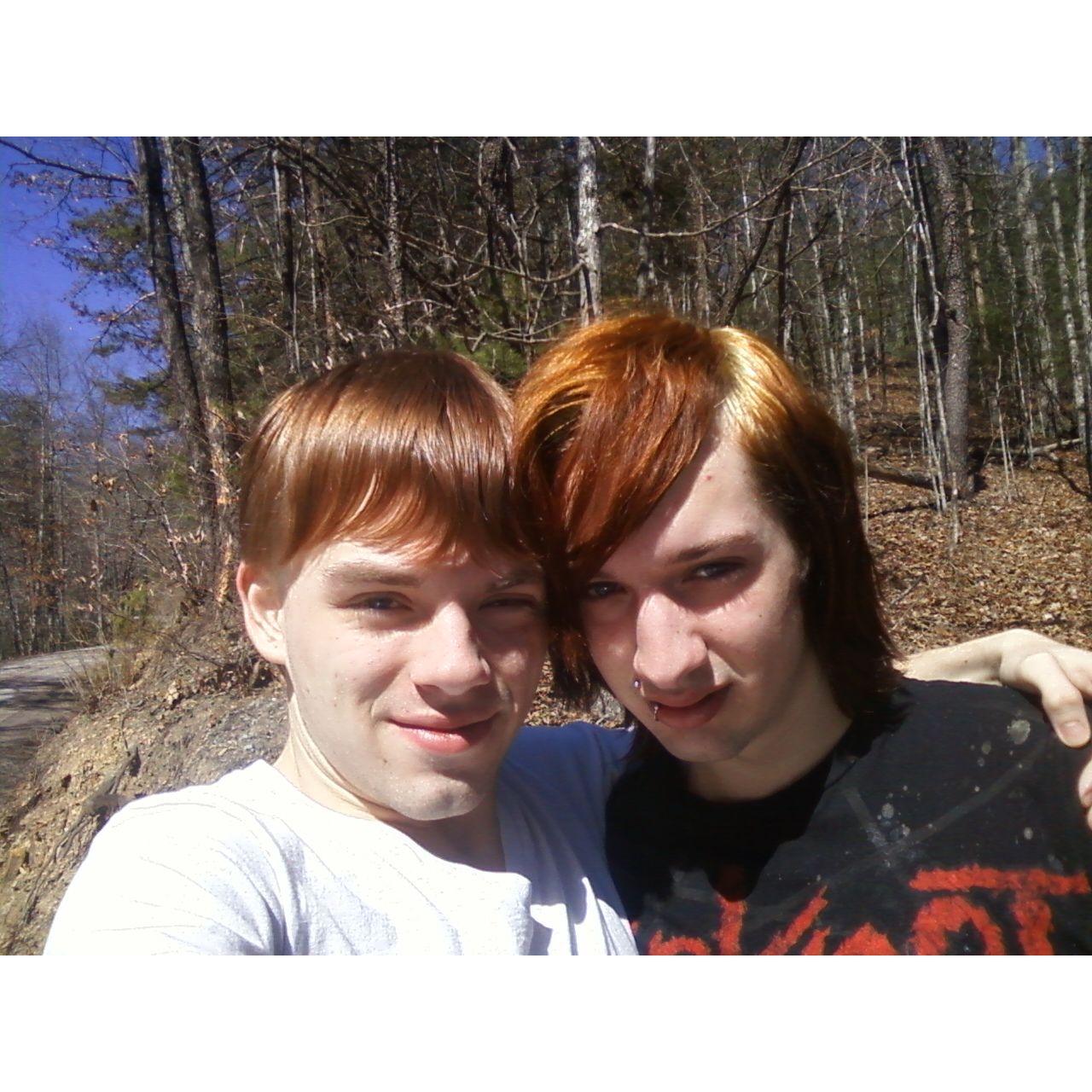 A Throwback selfie back to 2012 not long after we started dating.