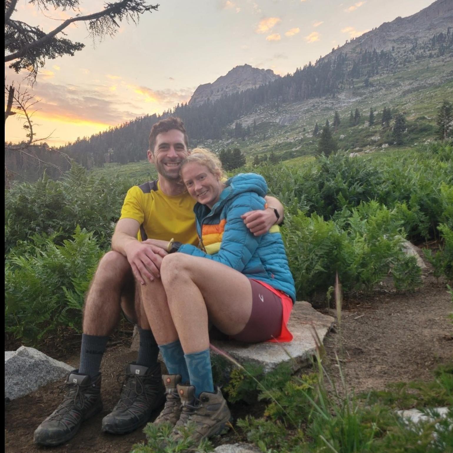 Newly engaged post thunderstorm in Sequoia