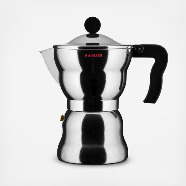 Moka Alessi - Espresso Coffee Maker. 3 cups.
