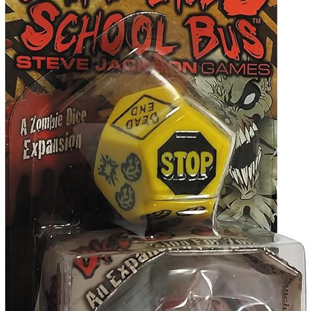 Zombie Dice 3 School Bus by Steve Jackson Games, Party Games