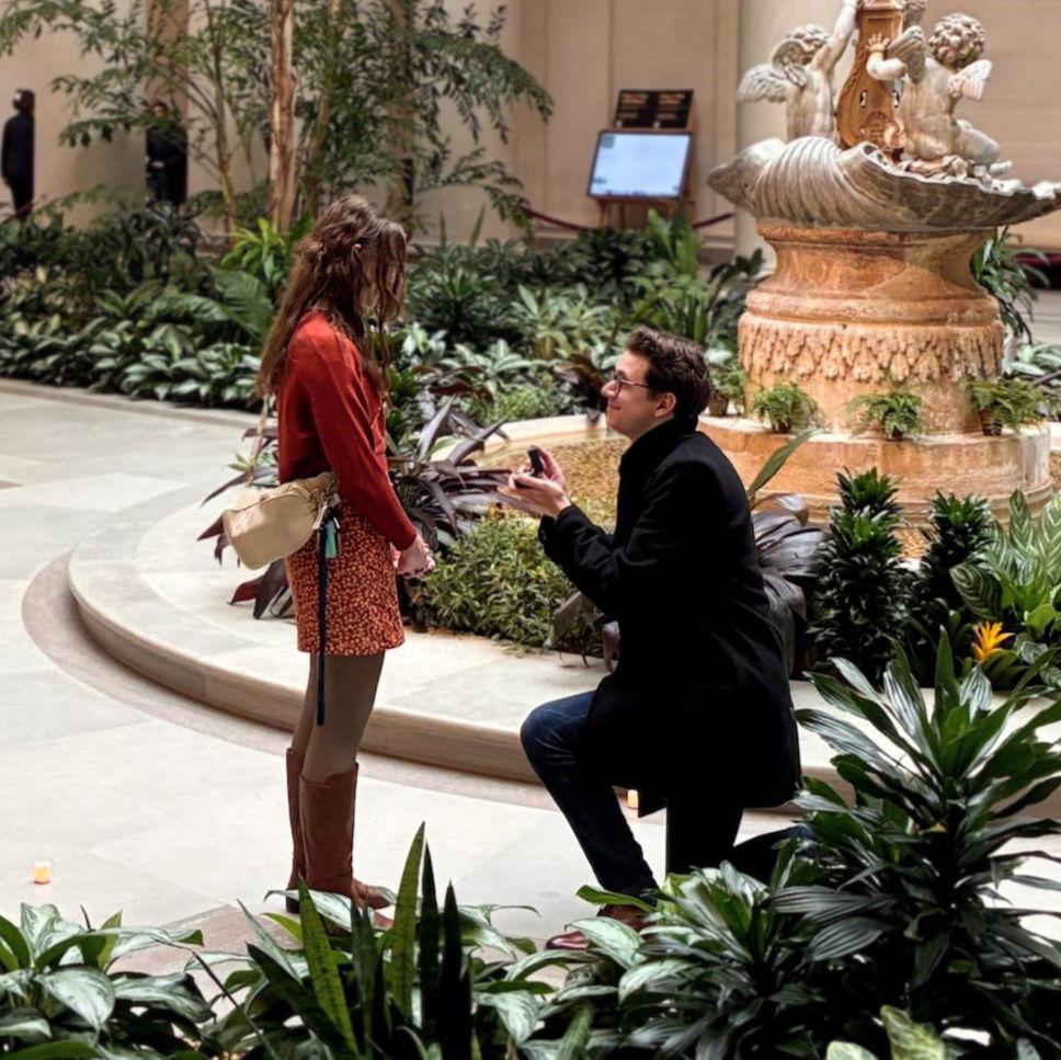 02/07/2026 - [Michael here. Not as good at this as Ana, so here I go.] After nearly two years of dating, and over a year of talking about marriage, Michael finally asked and Ana finally said yes!