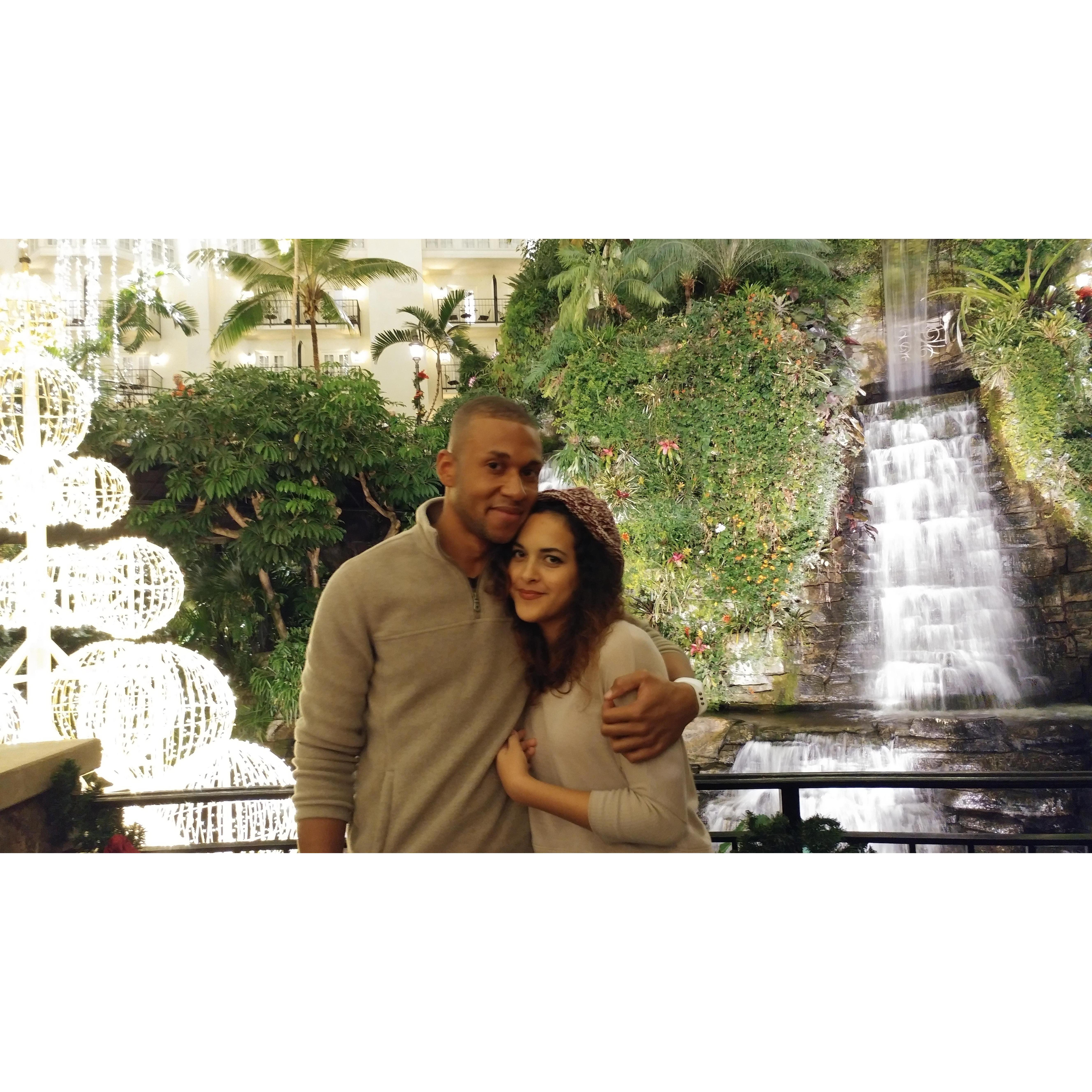 Our first picture together