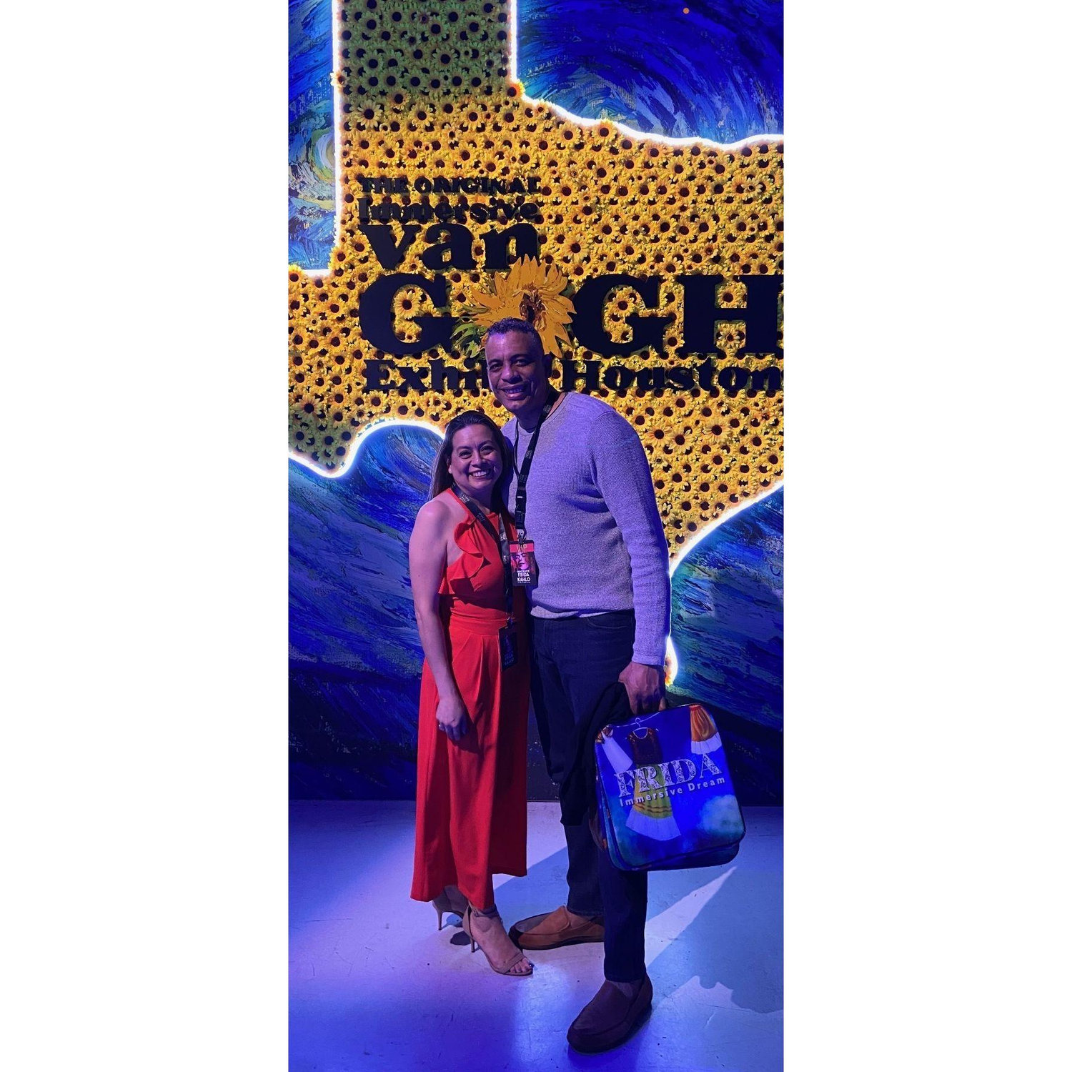 3rd date: Van Gogh Interactive Exhibit