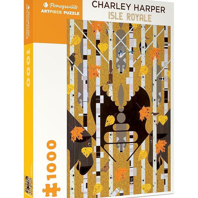 Charley Harper Isle Royale 1000 Piece Jigsaw Puzzle Aa982
