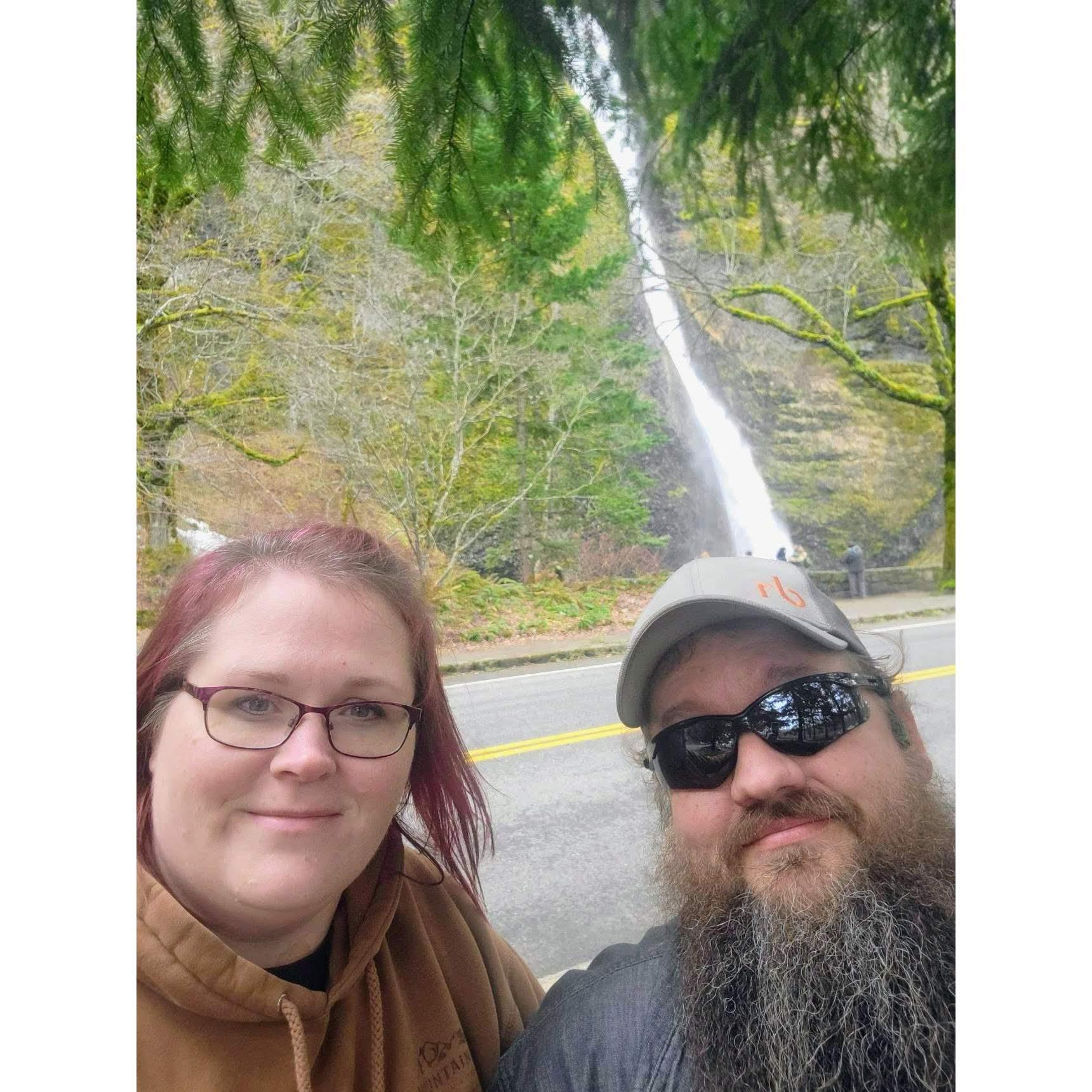 Our Adventure in Oregon - Horsetail Falls