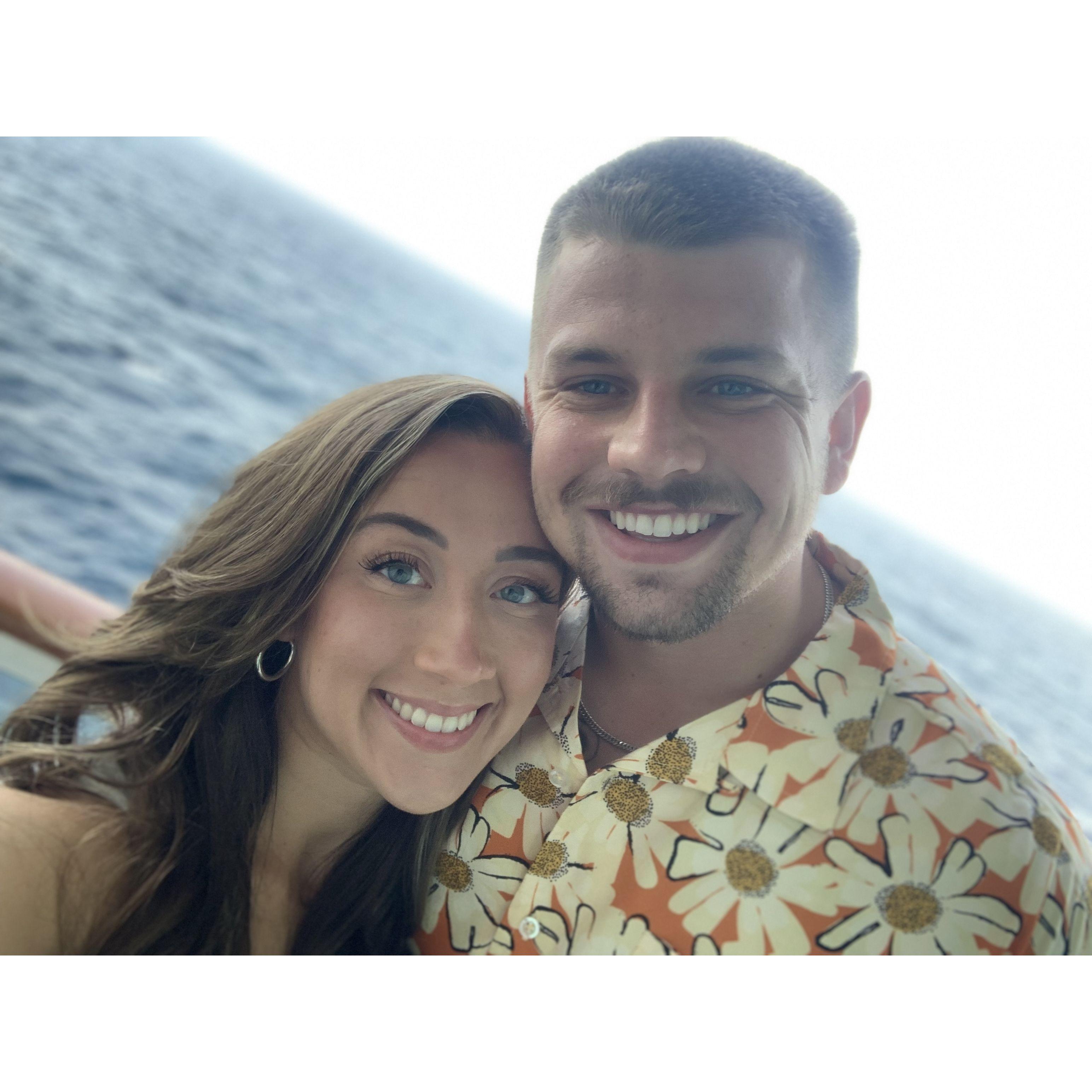 On our Bermuda cruise
