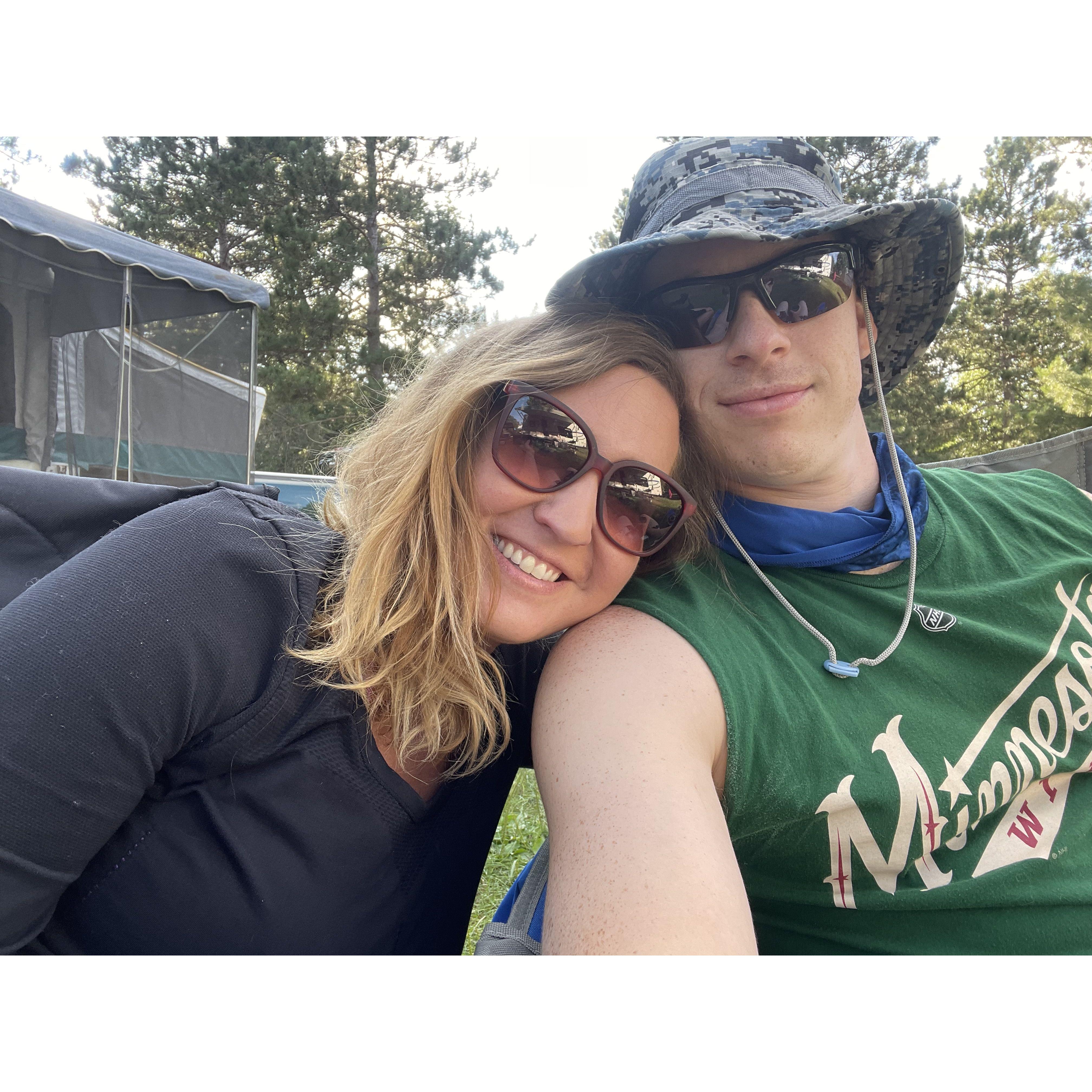 We love to camp!