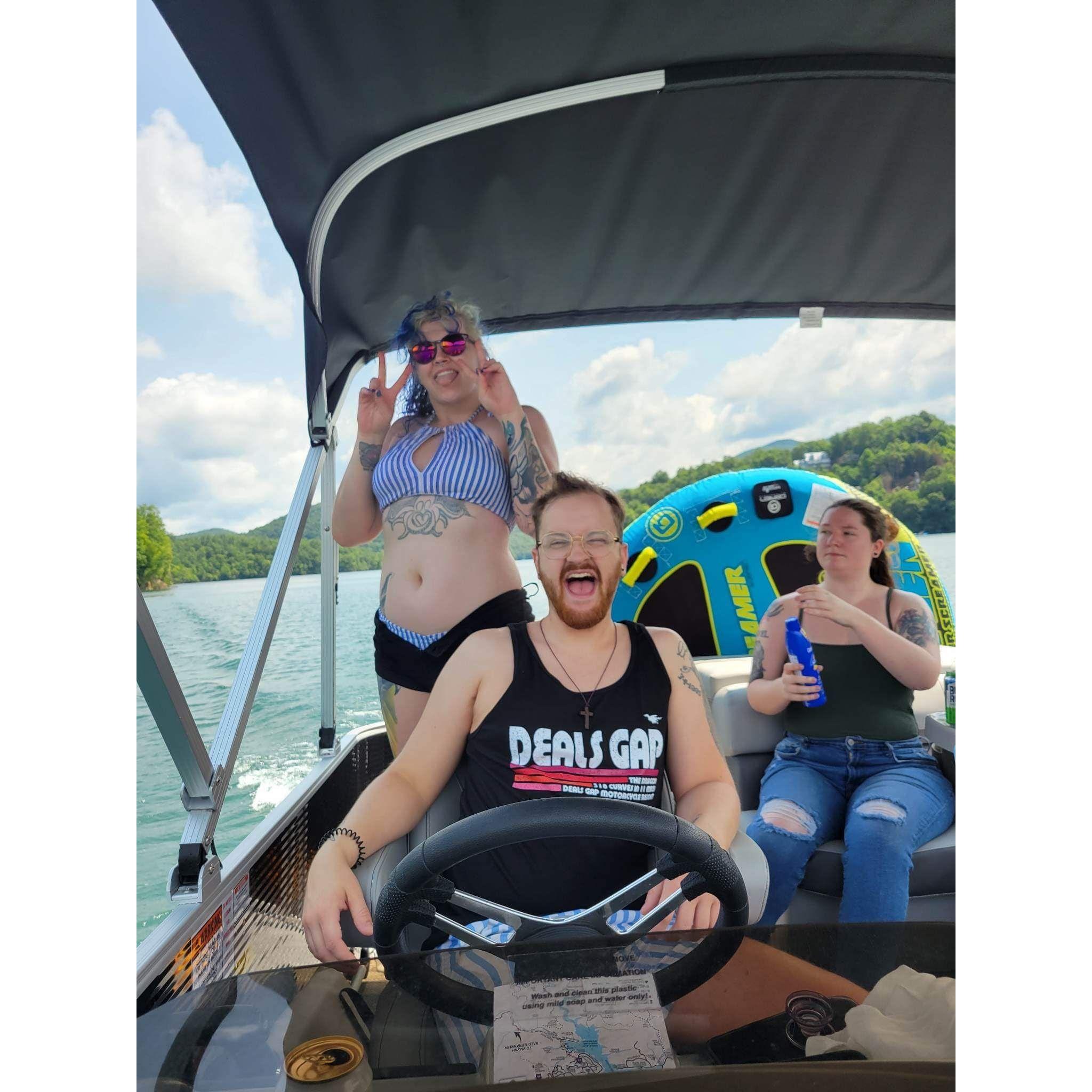 July 2023 Engagement party on a boat!