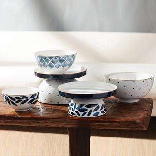 Blue Bay 8-Piece Luna Nesting Dinnerware Set, Service for 2