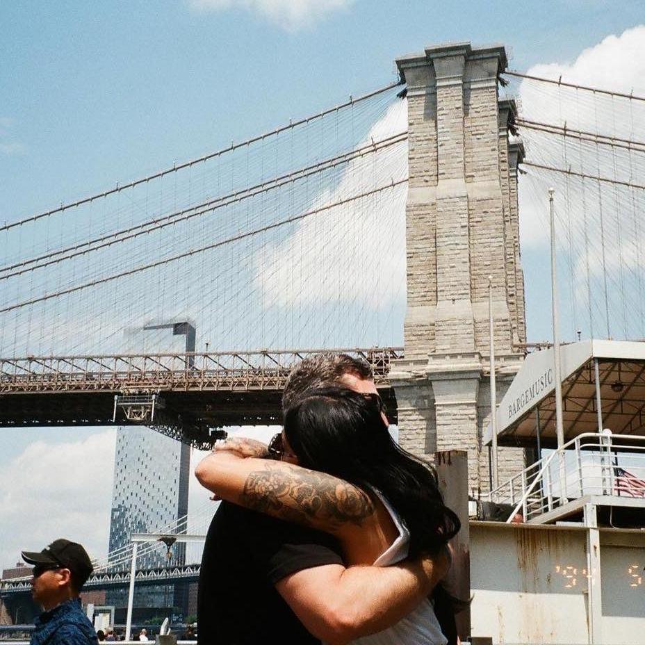 Visiting MJ's sister in Brooklyn!