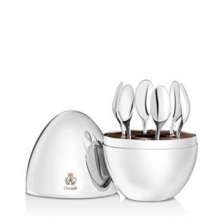 Christofle Mood Espresso Spoons, Set of 6