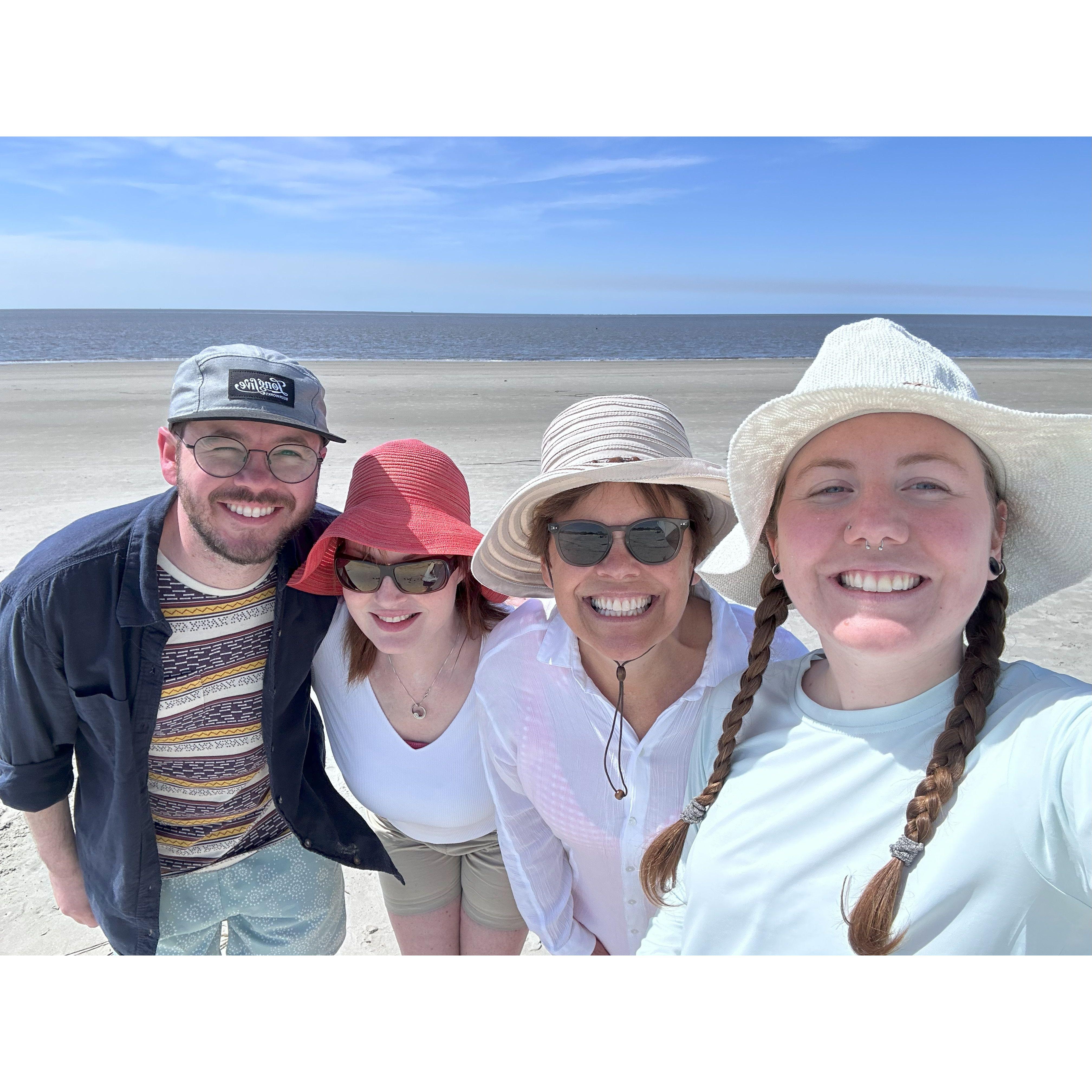 Trip to St. Simons, Georgia with the Bourgeois (and Peggy)!