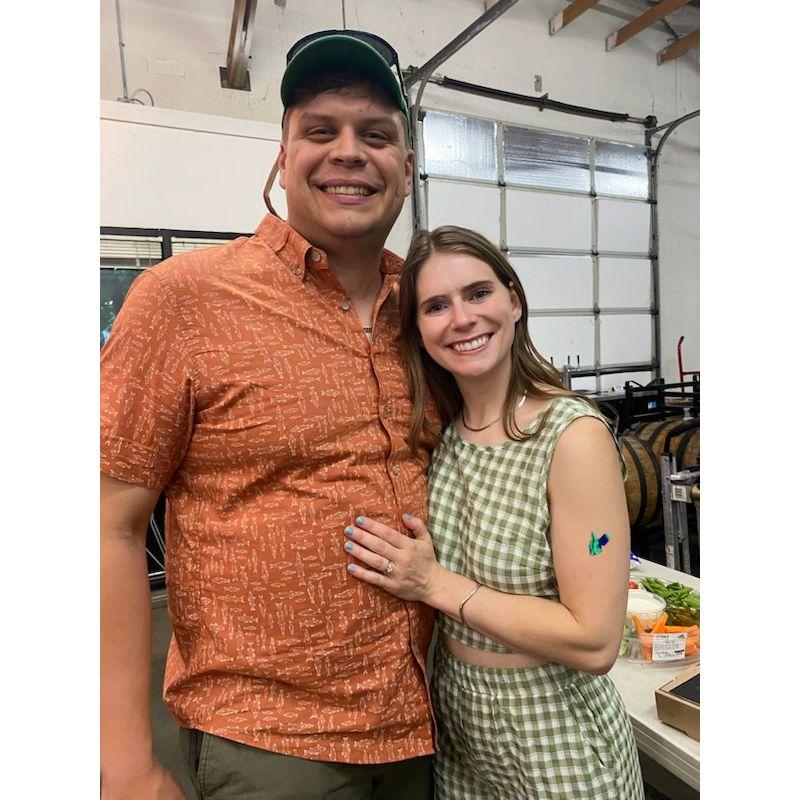 At my 30th birthday / (surprise) engagement party!