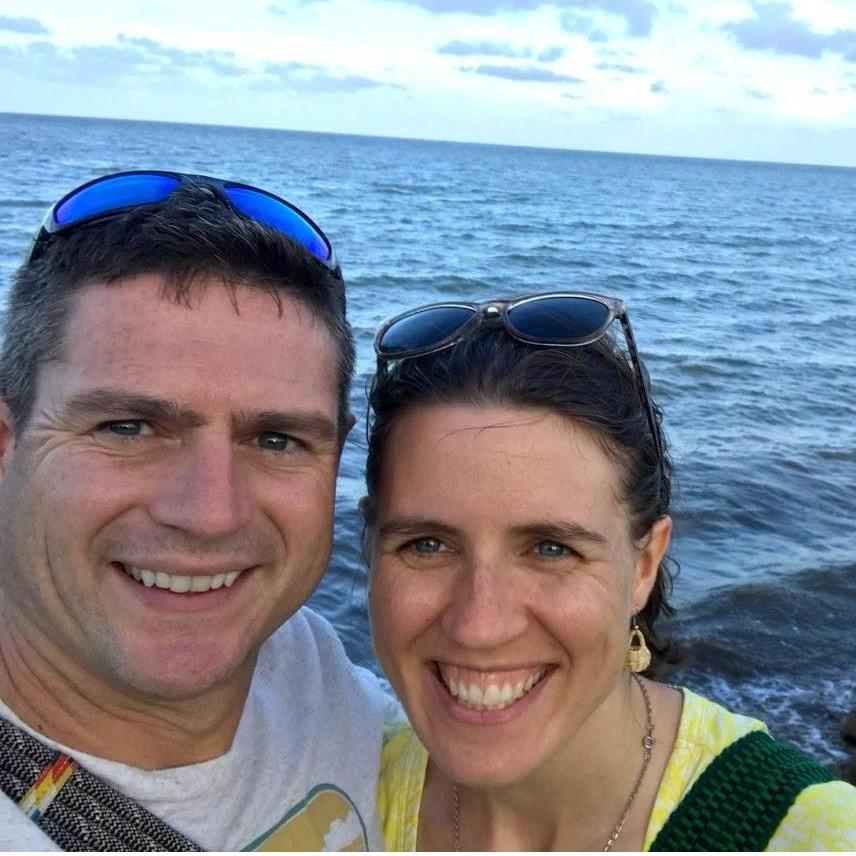 Walking around in Punta Gorda, Belize. Sarah had lived there for two years with Jesuit Volunteer Corps. Brought Dan to show him her favorite spots (and show Dan off)