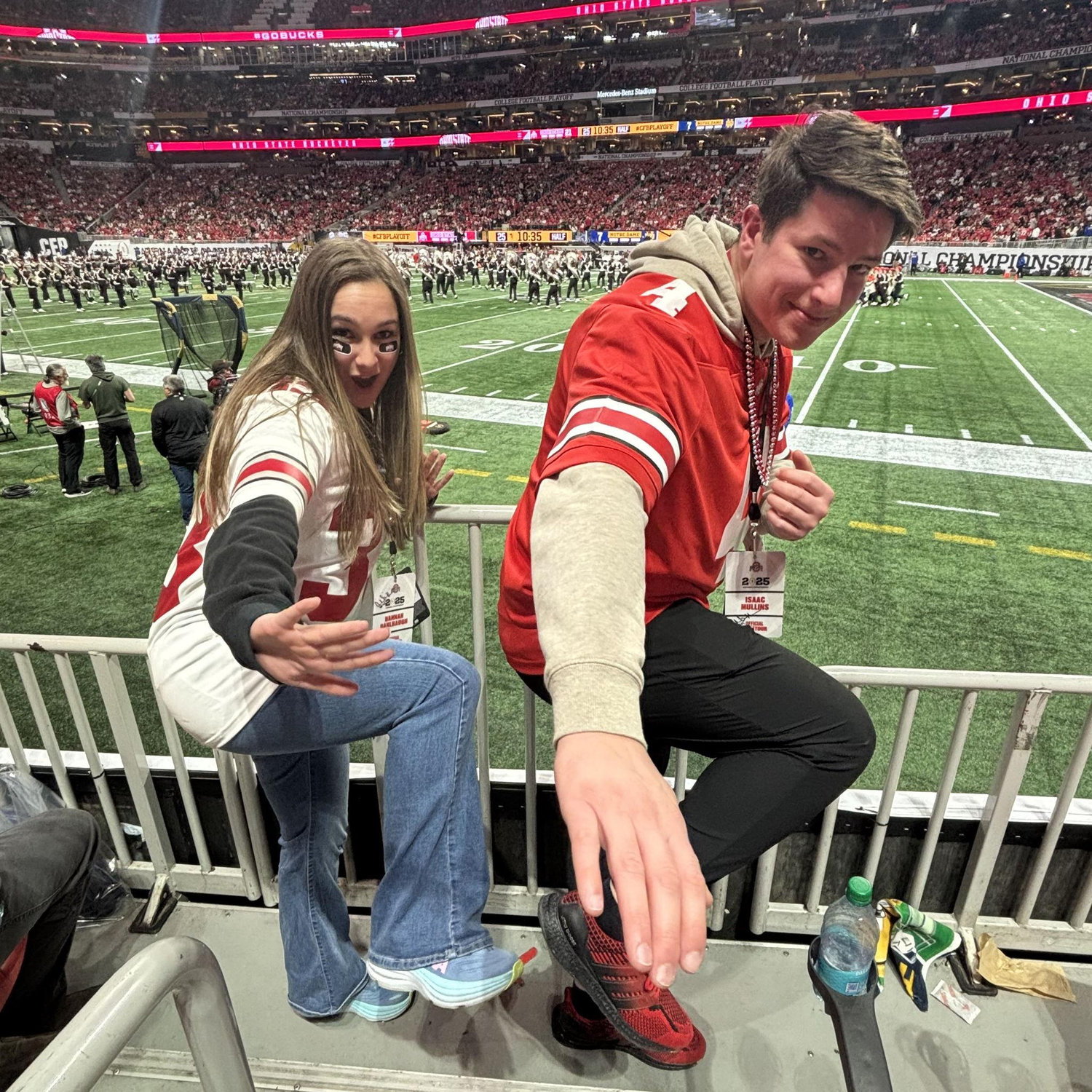 When the buckeyes won the 2025 national championship!