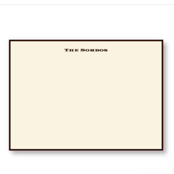 Personalized Stationary