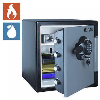 SentrySafe 1.23 CuFt Fireproof Safe and Waterproof Safe with Digital Keypad