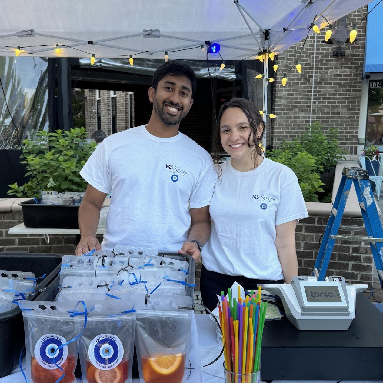 working the taste of alpharetta