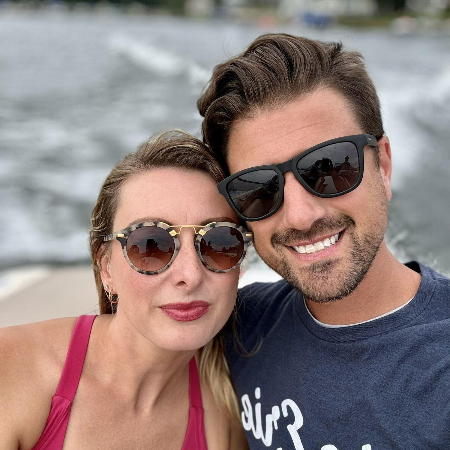 we're on a boat!