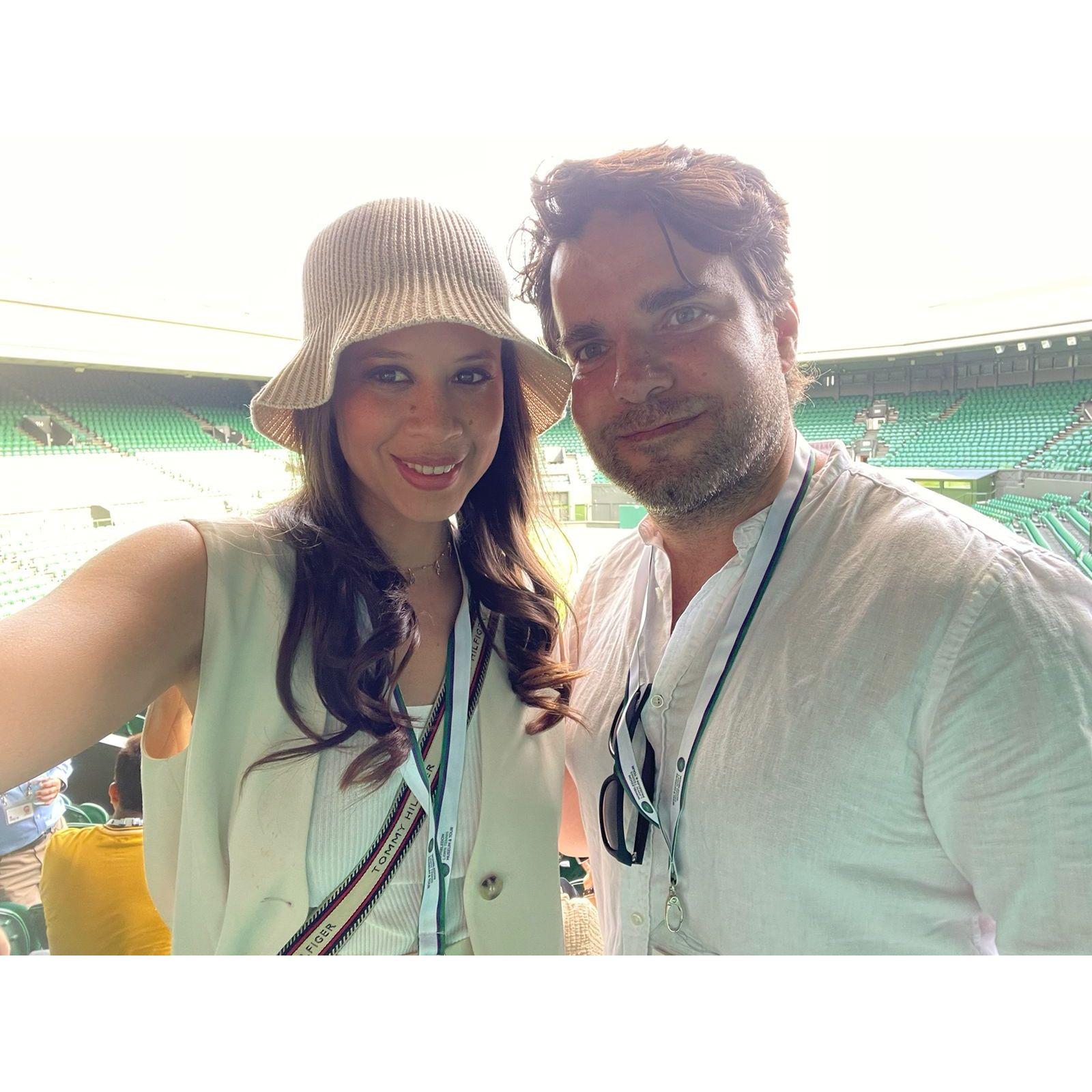 Fun day walking around Wimbledon Tennis courts, 2022