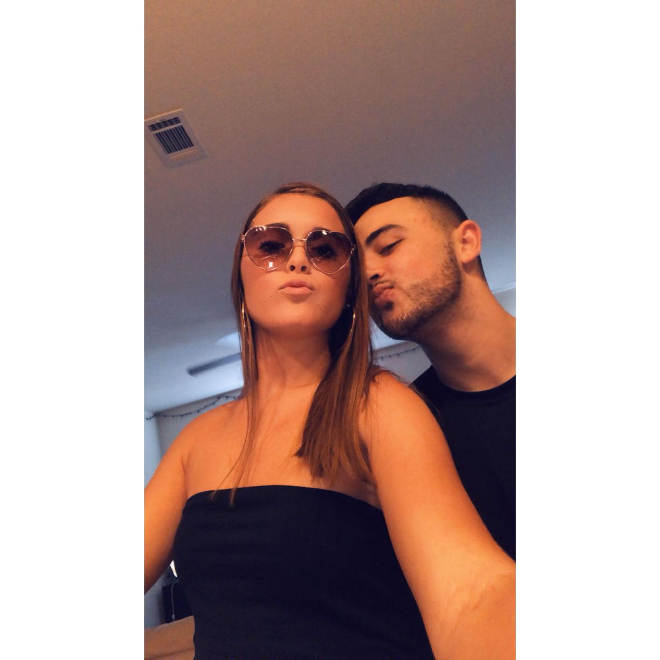 Our first selfie together! 7/26/2019