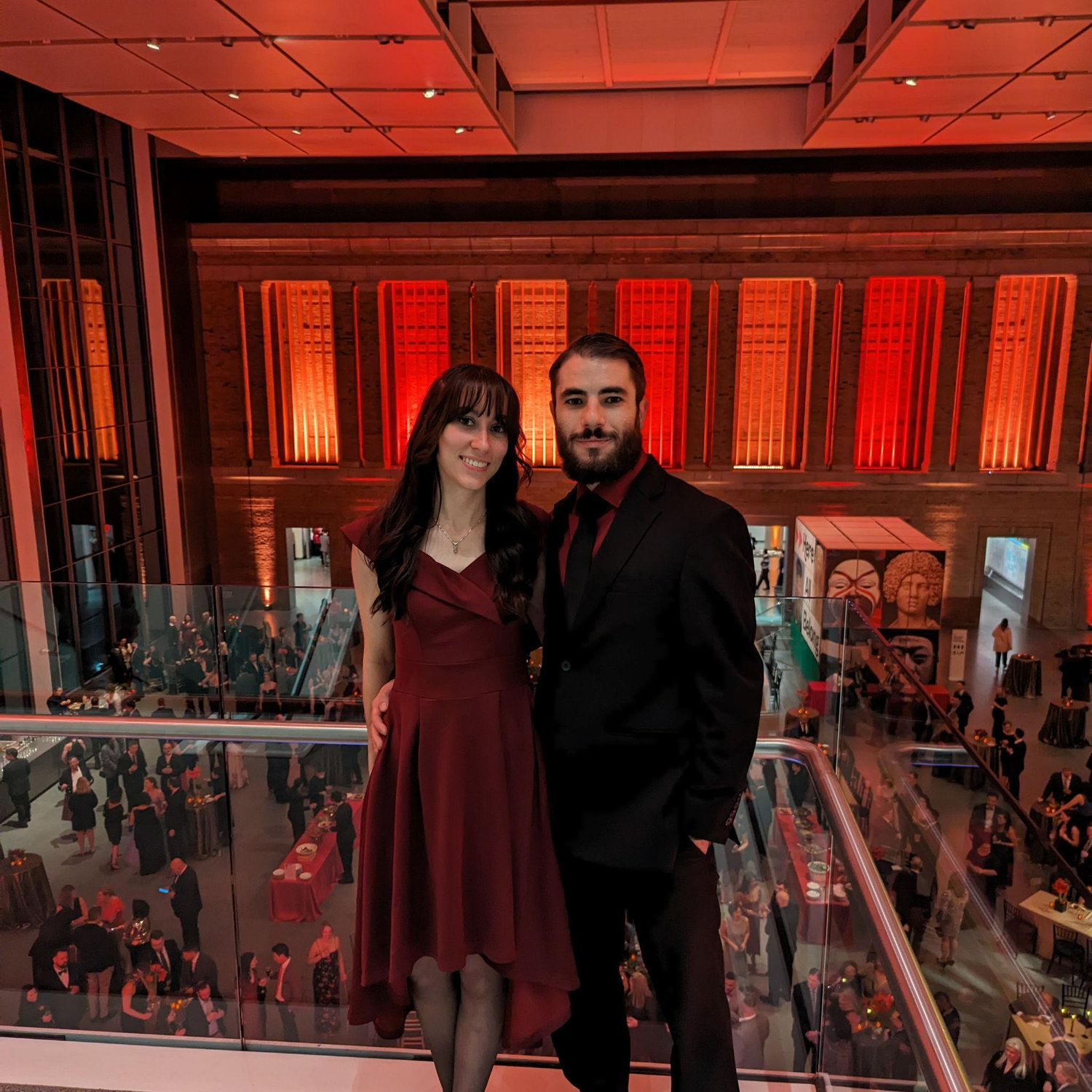 Our first holiday party