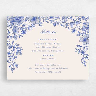 Cornflower Blue Wedding Enclosure - Sogno Landscape