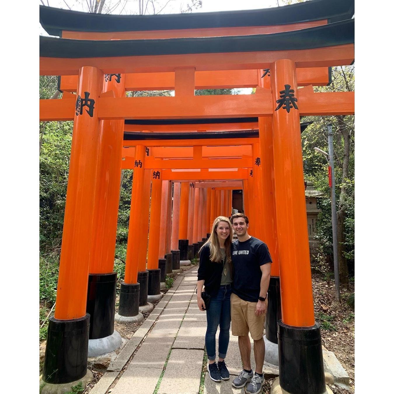 Corey took Julie on her dream trip to Japan!