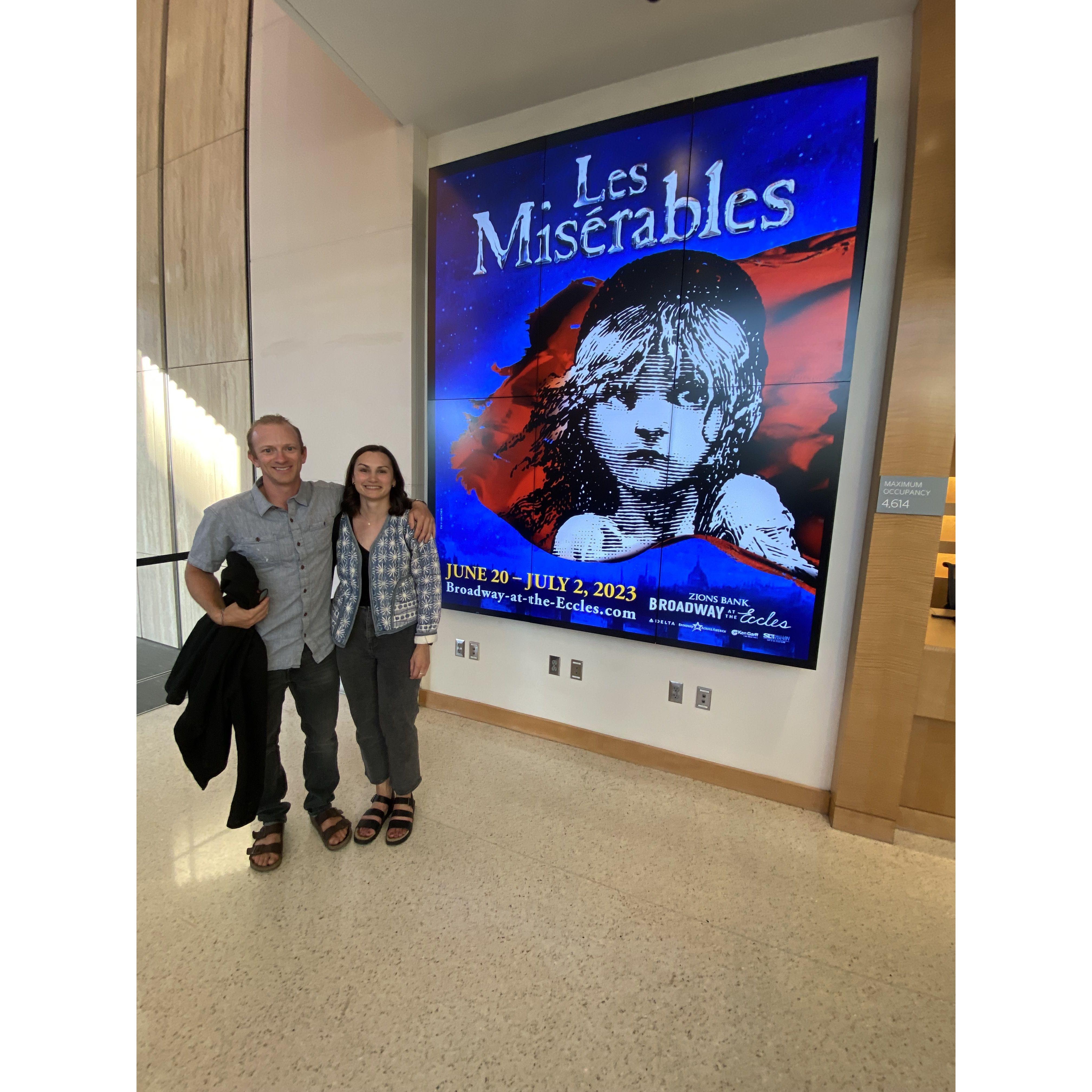 Our first photo together.