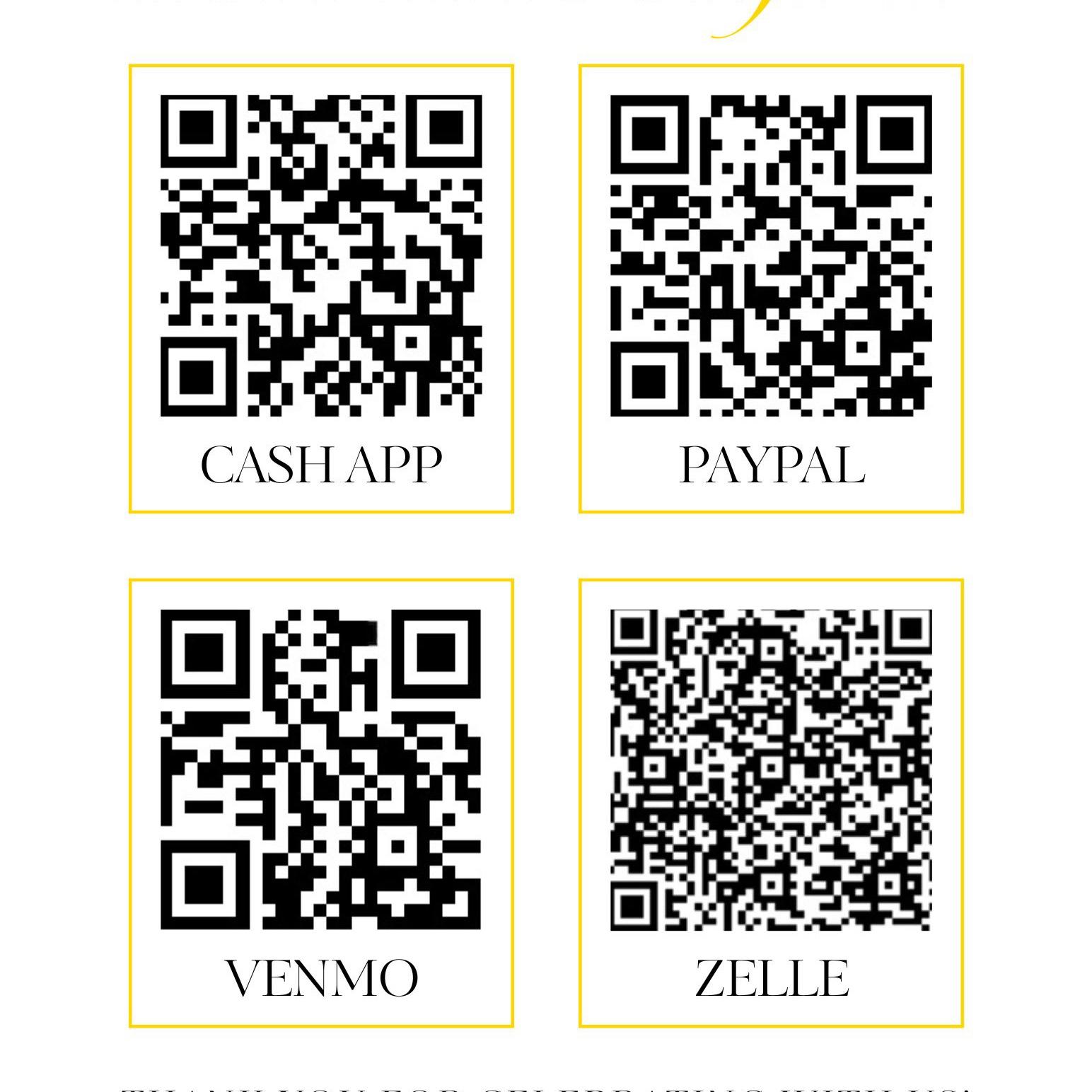 Honeymoon Fund Donation Options. 🖤