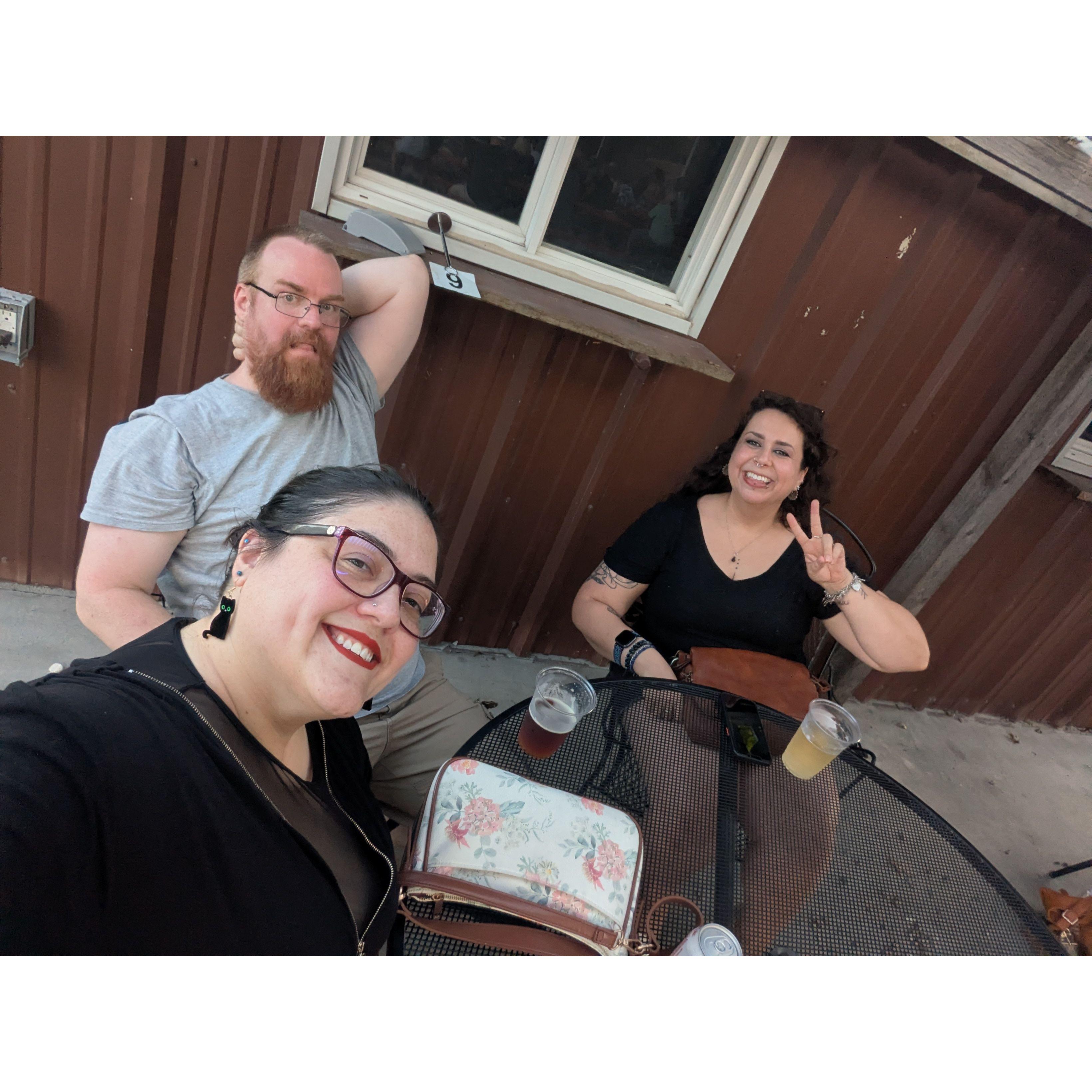 Fun times with our friends!