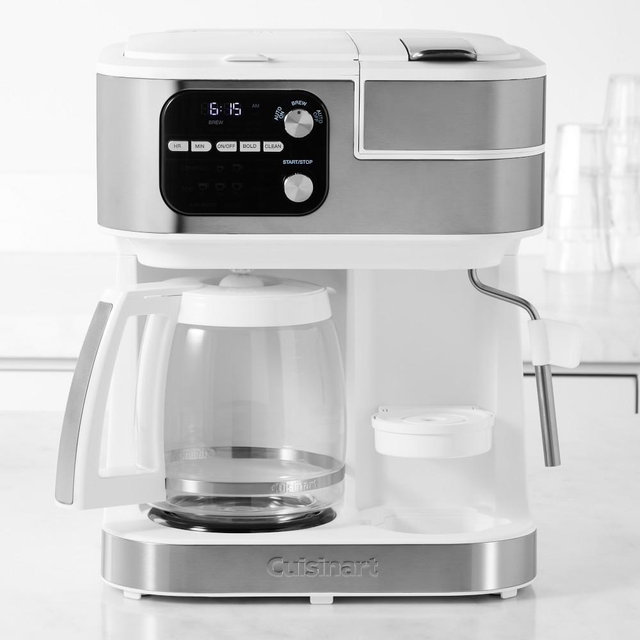 Cuisinart Coffee Center® Barista Bar 4-in-1 Coffee Maker, White