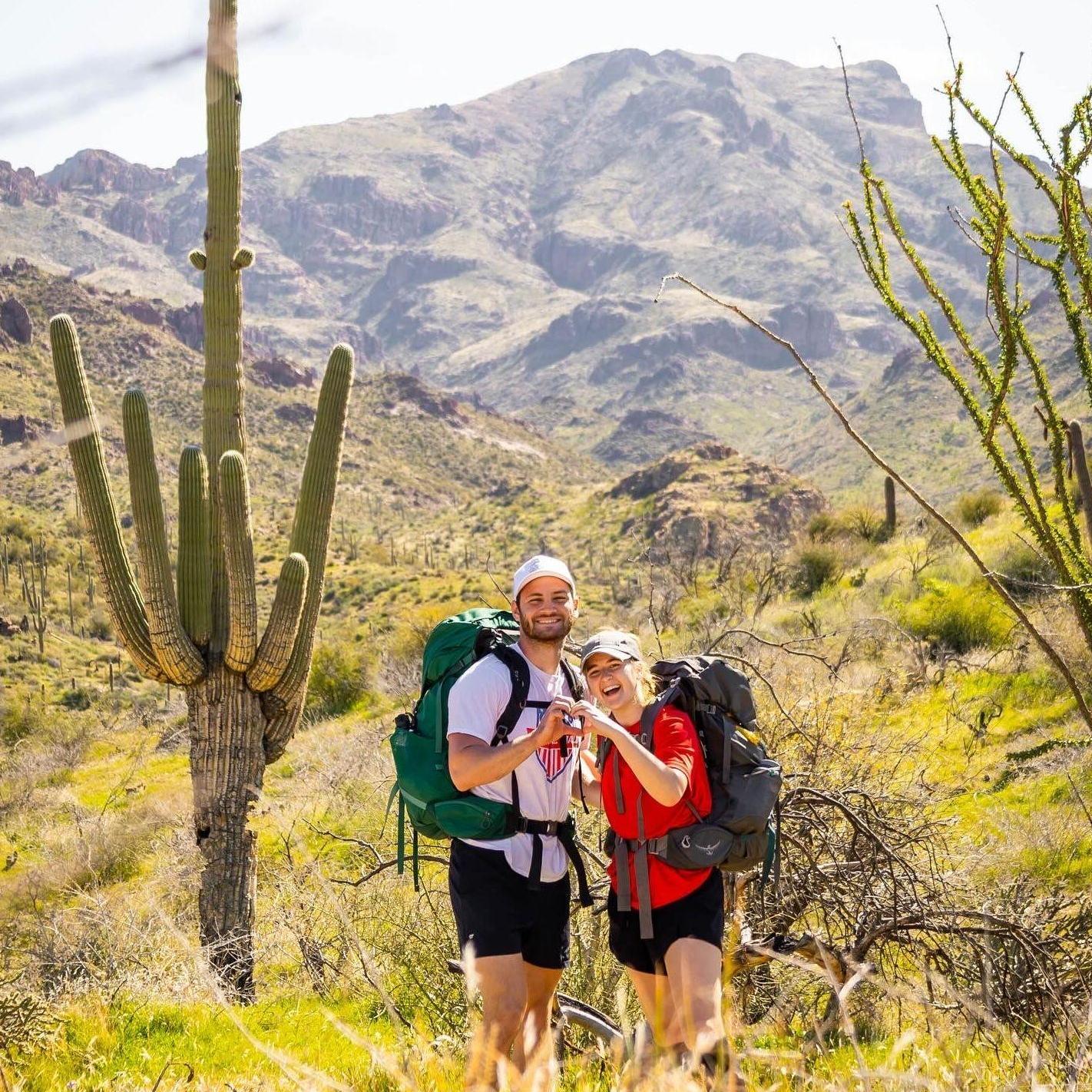 Our first backpacking trip!